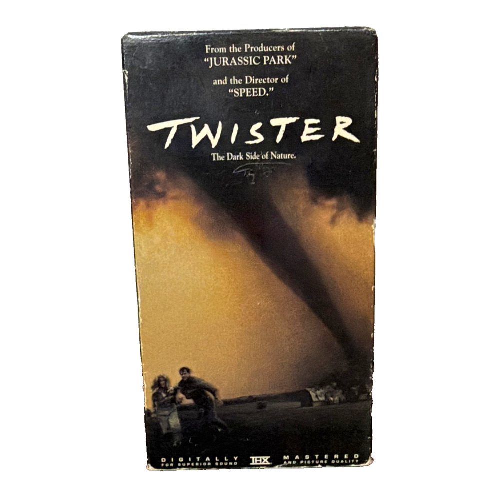 Warner Home Video Twister VHS THX NTSC PG-13 1996 English De Bont